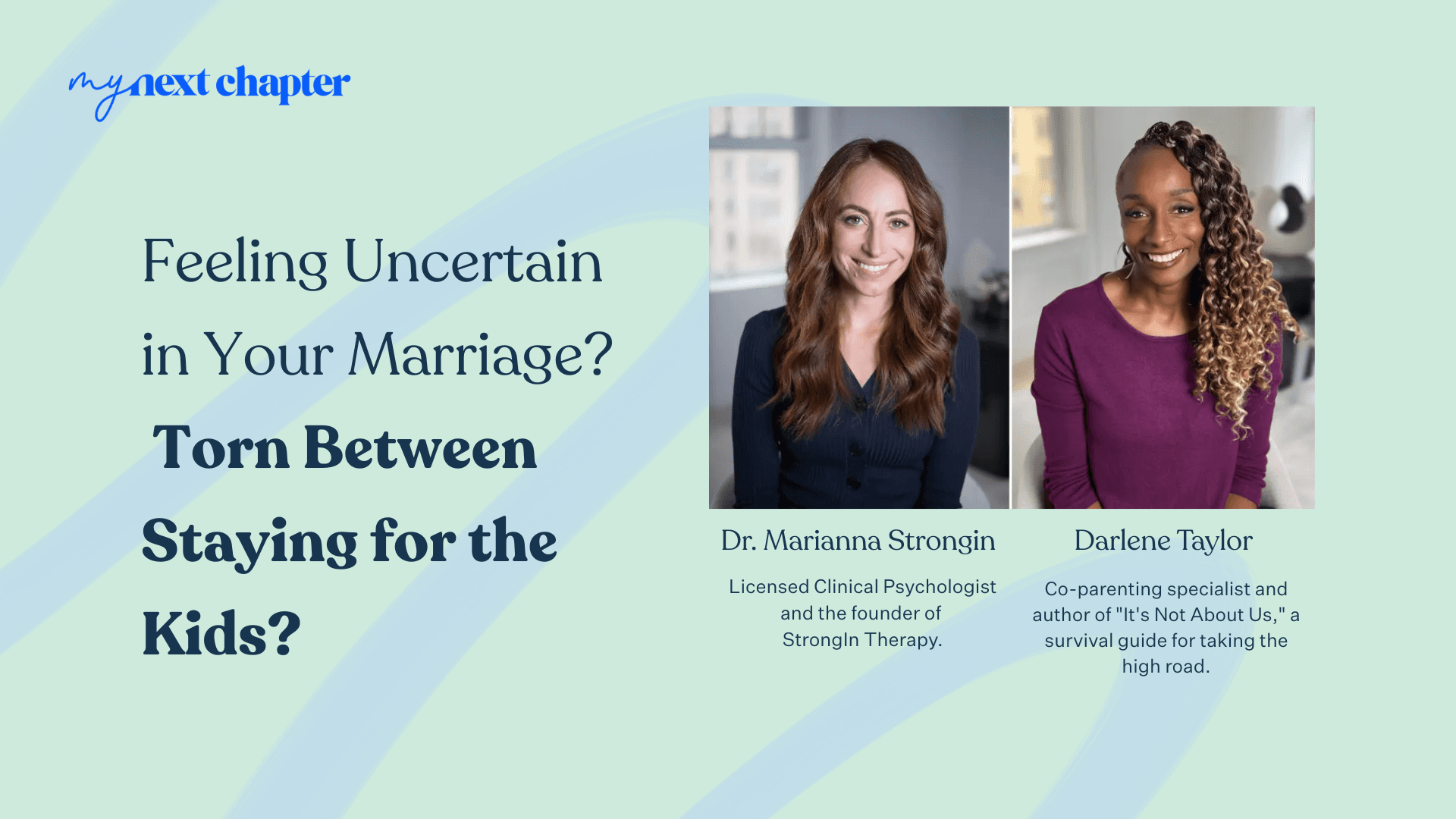 Preparing to Decide: Feeling Uncertain in Your Marriage? Torn Between Staying For The Kids?