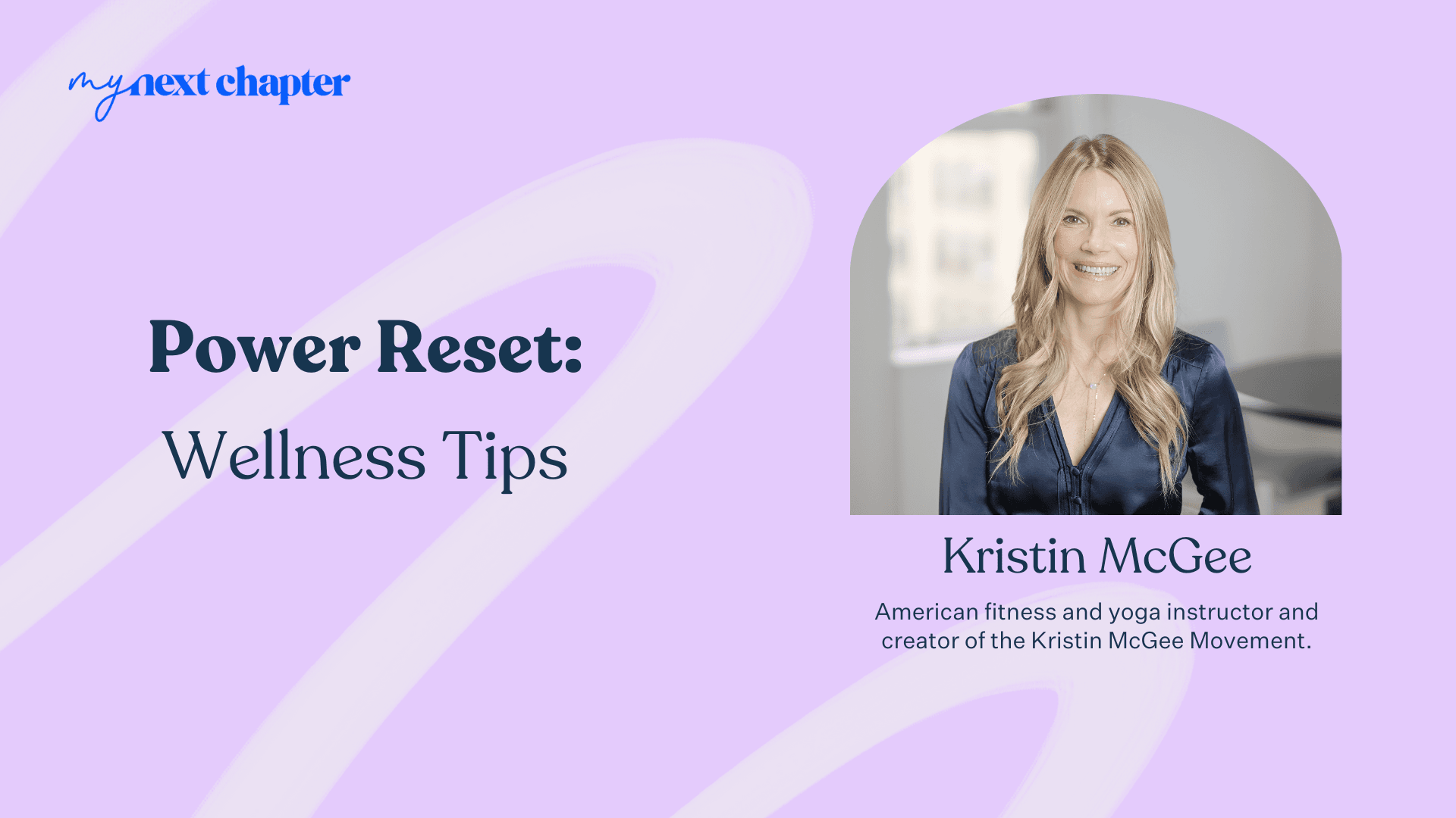 Your Wellness Plan: Power Reset: Wellness Tips